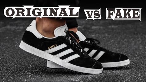 adidas gazelle fake vs original